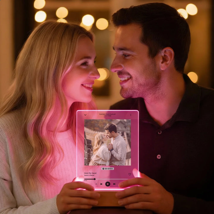 Personalized Acrylic Light "Favorite Song" | Night Light, Decorative Light, Glowlight
