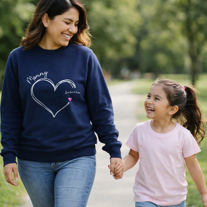 Personalized Sweater "Little Hearts"