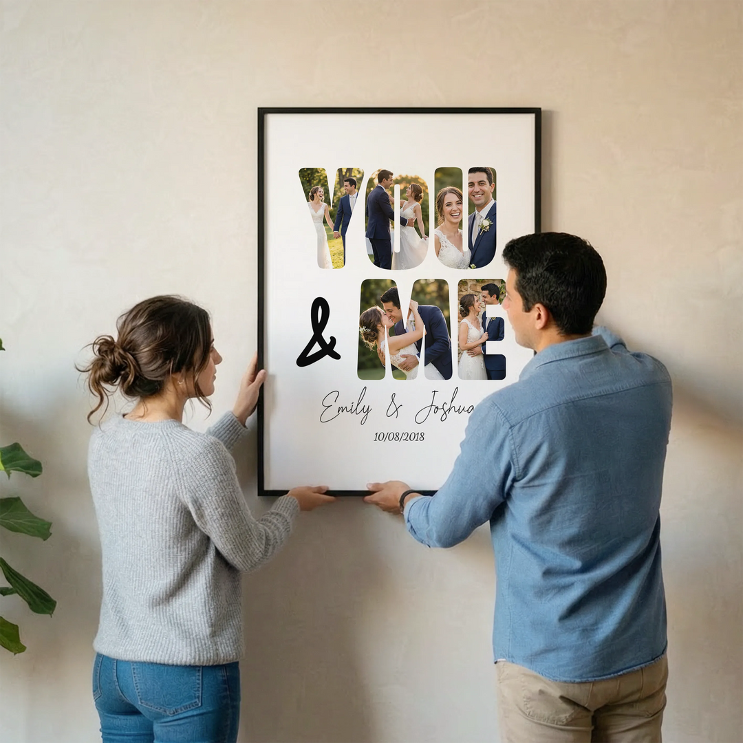 Personalized Poster "You & Me"