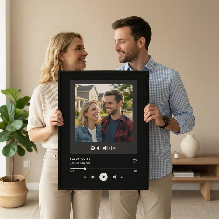 Personalized Music Poster "Favorite Song"