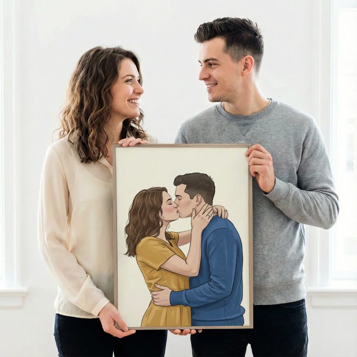 Personalized Poster "Couple Portrait"