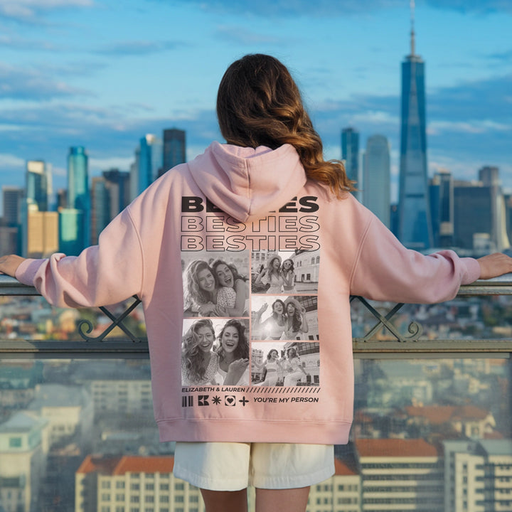 Personalized Hoodie "Besties"