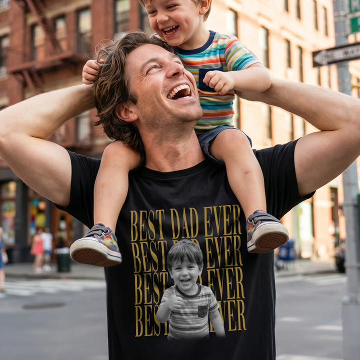 Personalized T Shirt "Best Dad Ever"