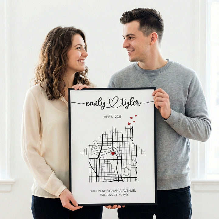 Personalized Poster "Our Home"