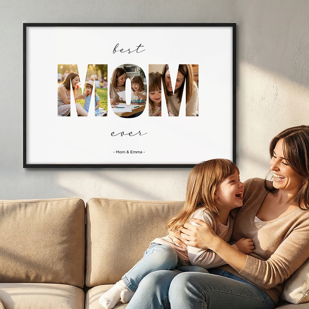 Photo Poster "Mom Word"