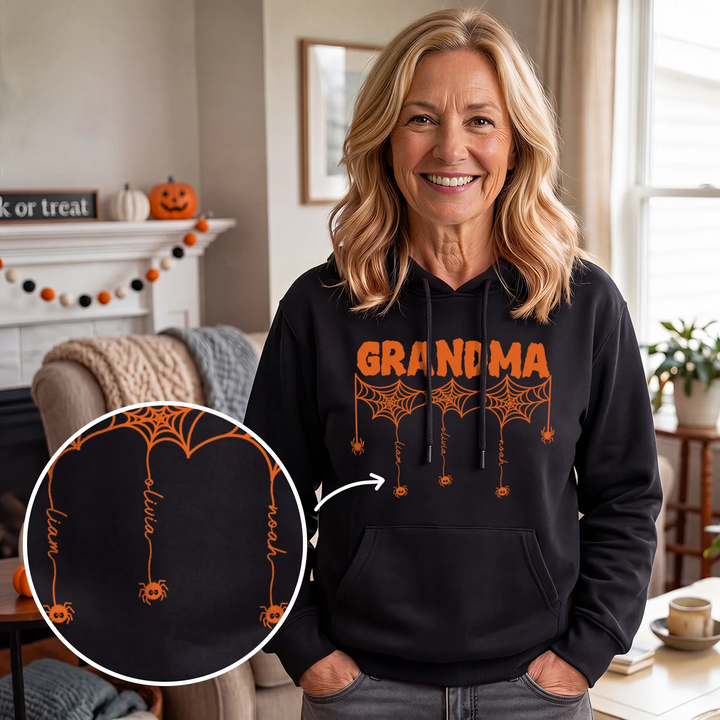 Personalized Hoodie “Grandma Spider”