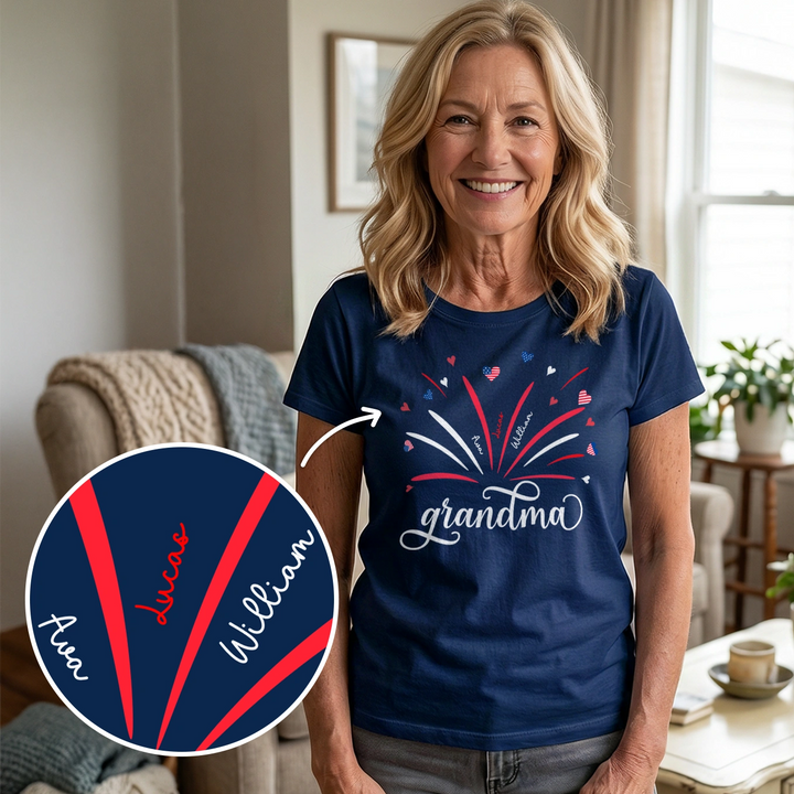 Personalized T-Shirt “Grandma’s Firework”