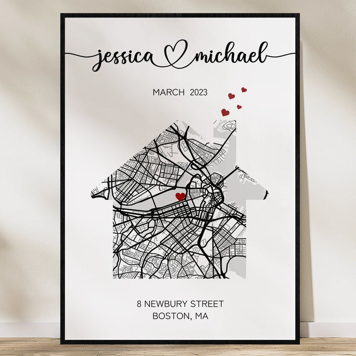 Personalized Poster "Our Home"