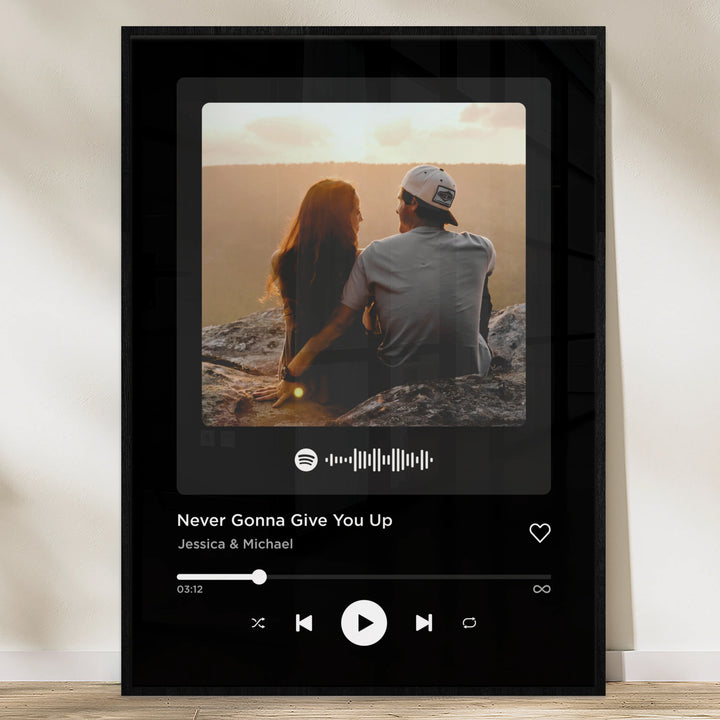 Personalized Music Poster "Favorite Song"