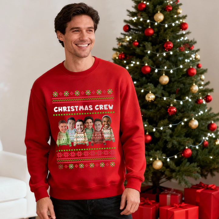Personalized Ugly Christmas Sweater "Family"
