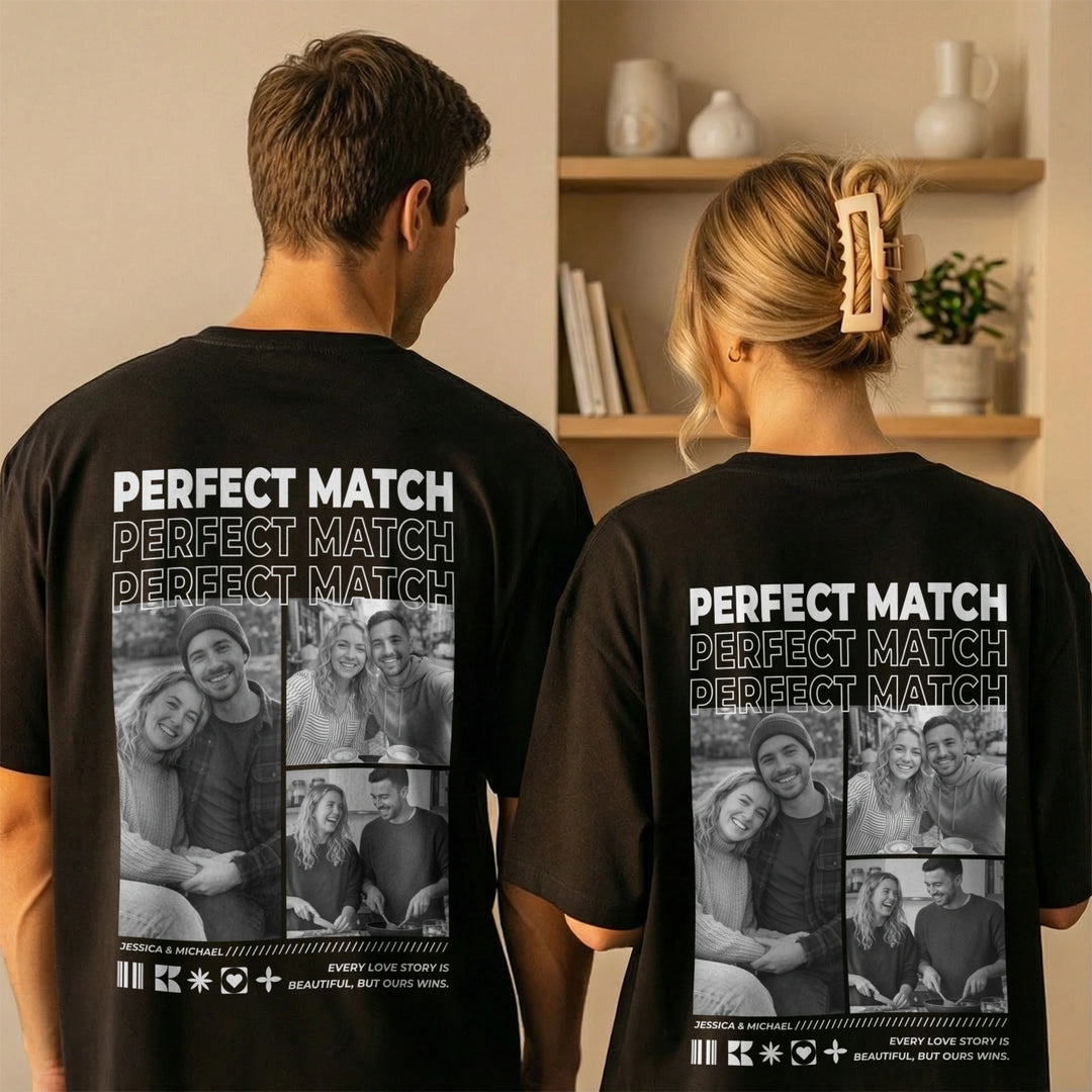 Personalized T-Shirt "Perfect Match”