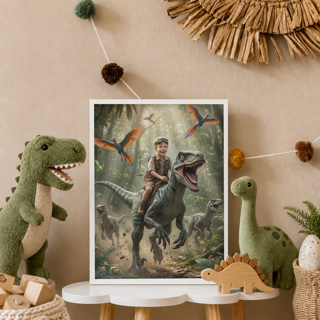 Personalized Kids Poster "Dinosaur"