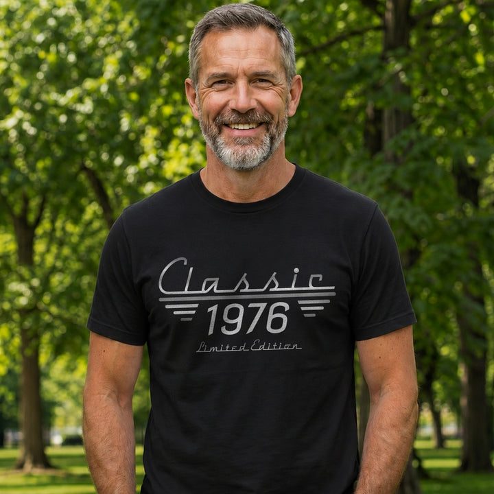 Personalized T-Shirt "Retro Birth Year"