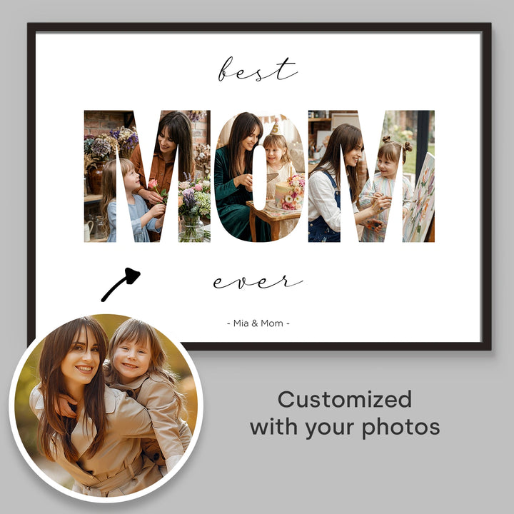 Photo Poster "Mom Word"