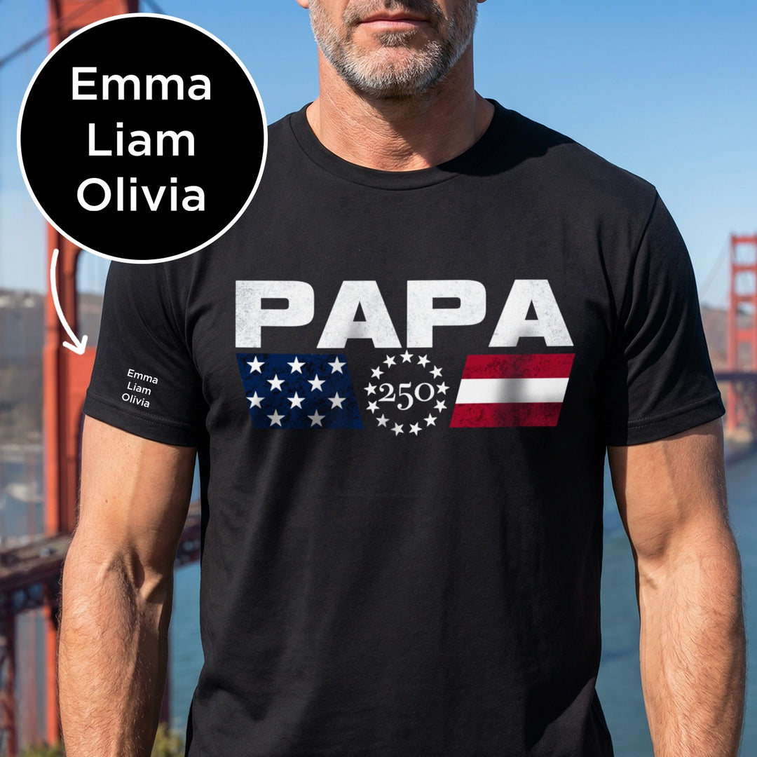 Personalized T-Shirt "250 Years for Dad"