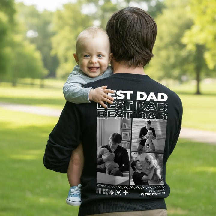 Personalized Sweater "Dad" with Photos