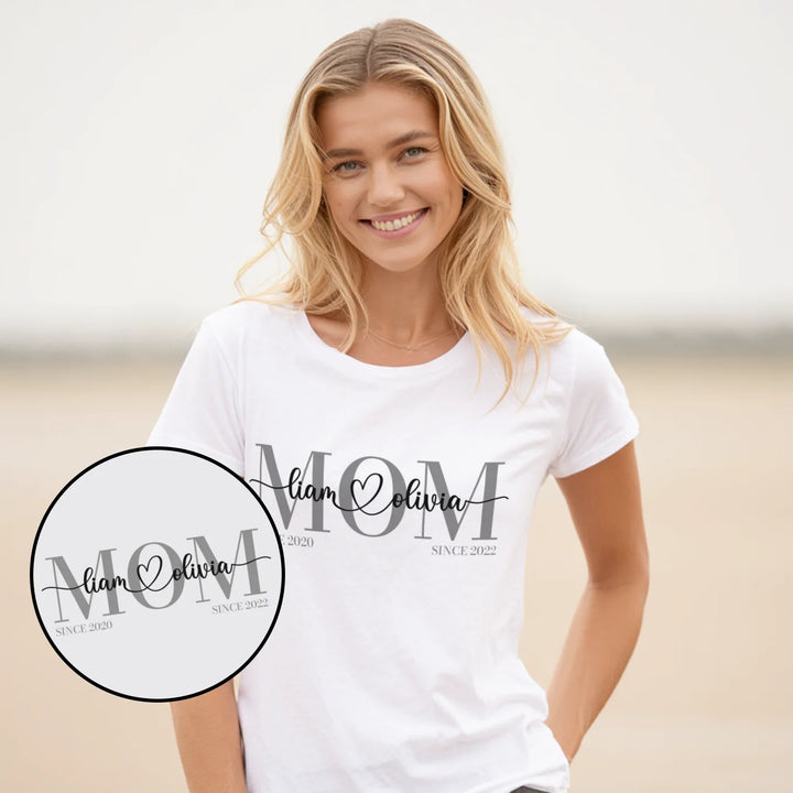 Personalized T-Shirt "Mom"