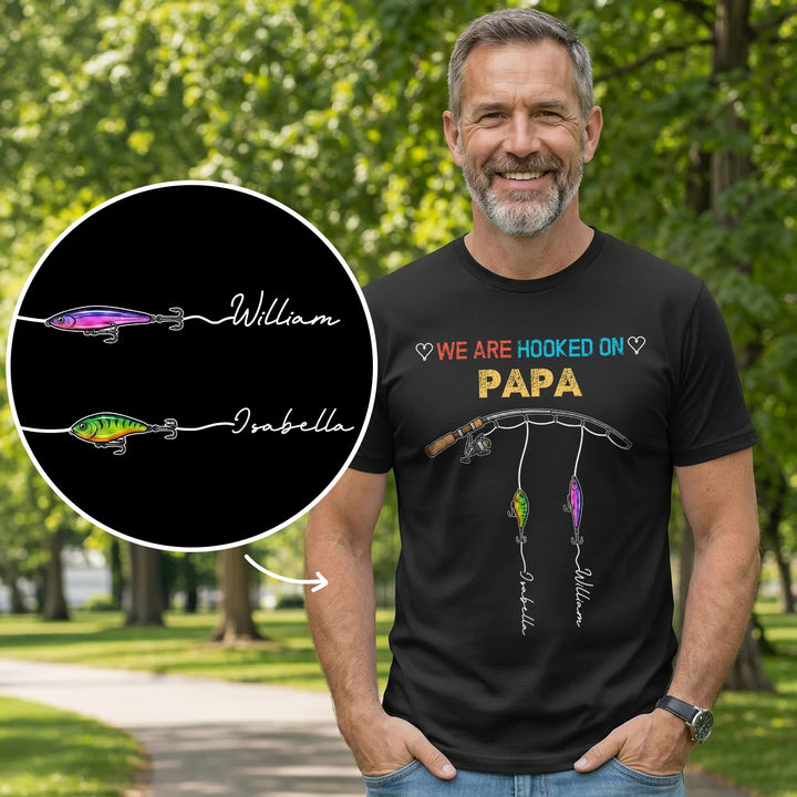 Personalized T-Shirt "Hooked"
