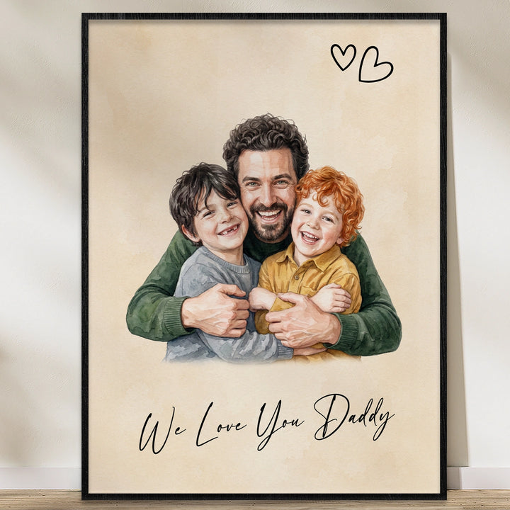 Personalized Poster "Forever Your Little Girl"