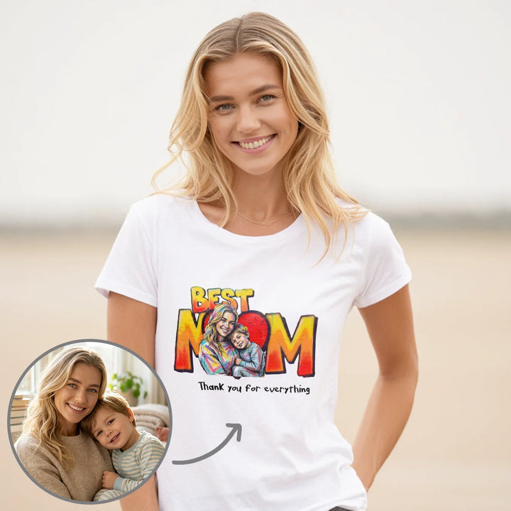 Personalized T-Shirt "Love Mom"