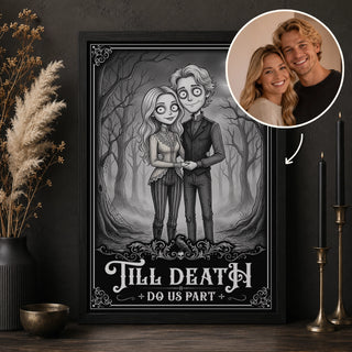 Poster "Halloween Couple"
