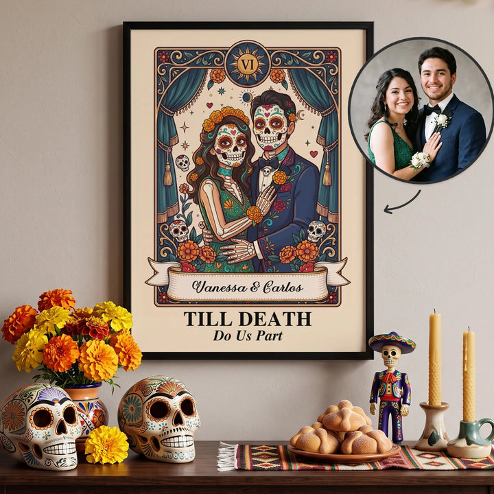 Personalized Poster "Photo Día de los Muertos"