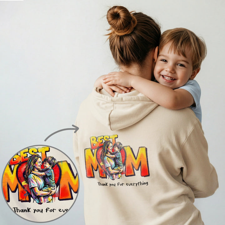 Personalized Hoodie Love "MAMA"