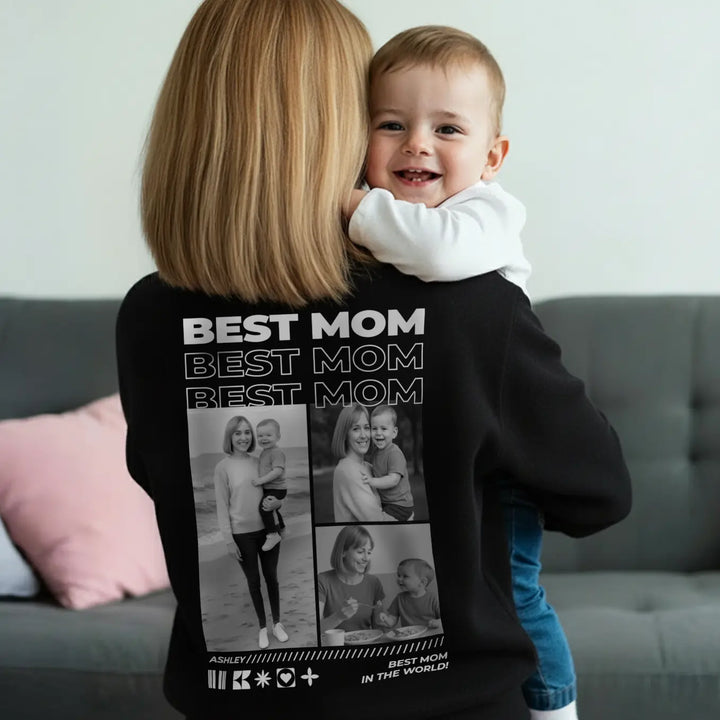 Personalized Sweater "Mom" with Photos