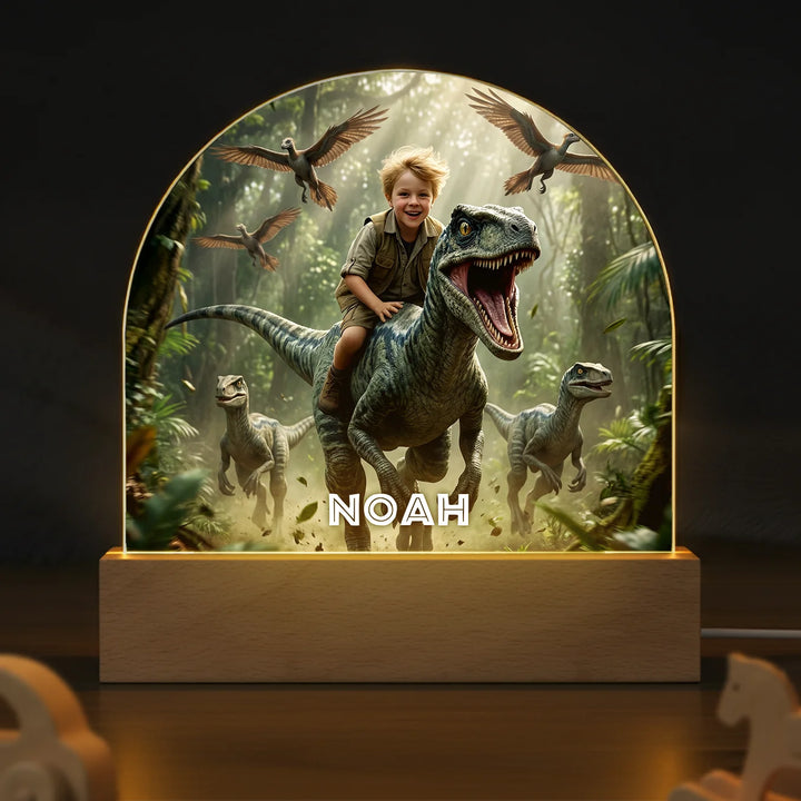 Personalized Night Light "Dino"