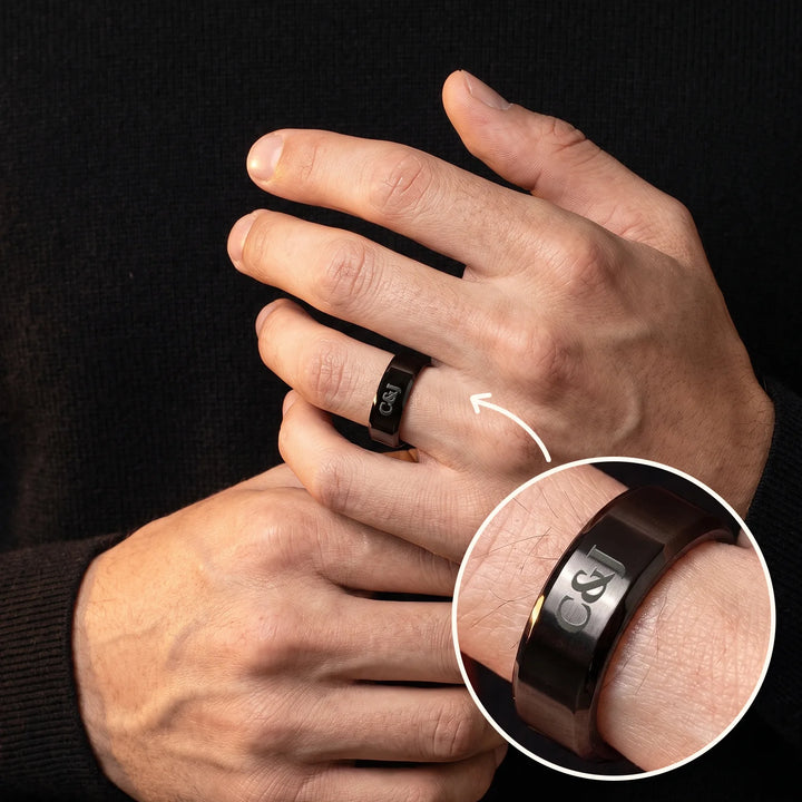 Personalized Men's Ring "Engraving"