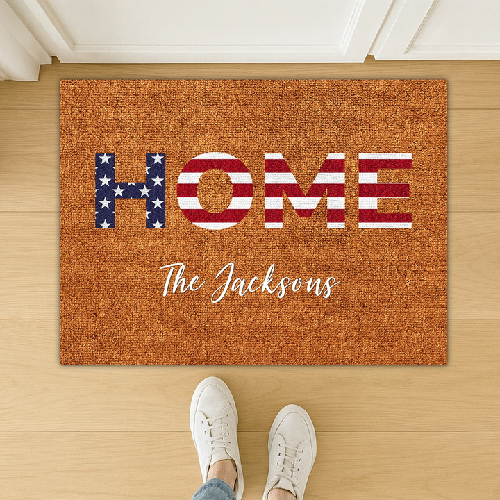 Personalized Doormat “HOME”