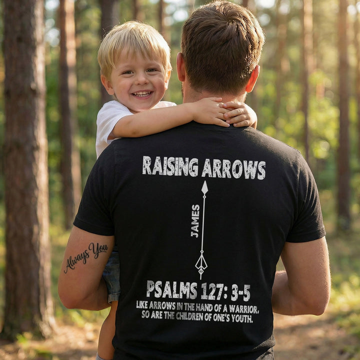 Personalized T‑Shirt "Raising Arrows"