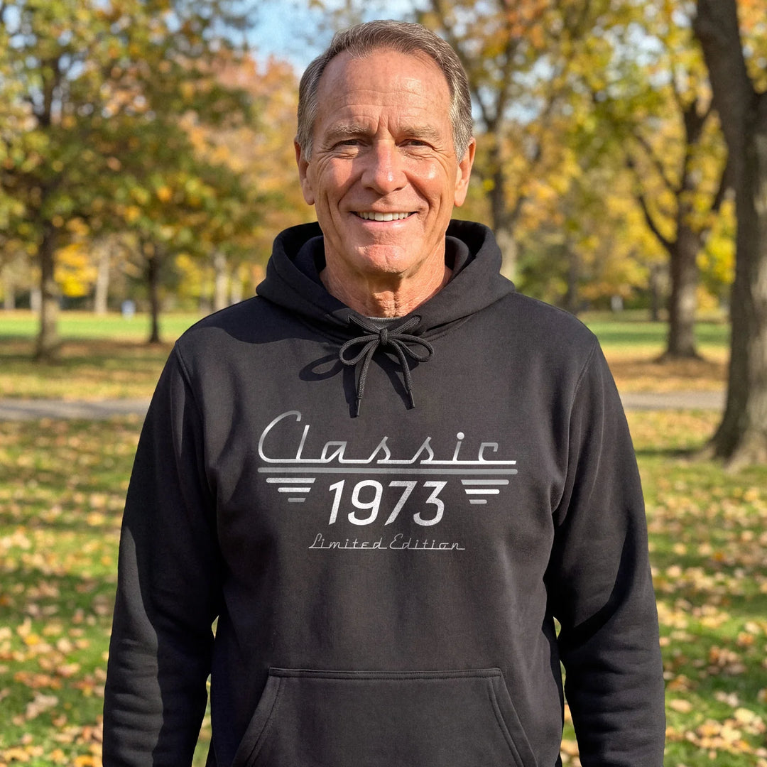 Personalized Hoodie "Retro Year of Birth"