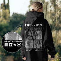 Personalized Hoodie "Besties"