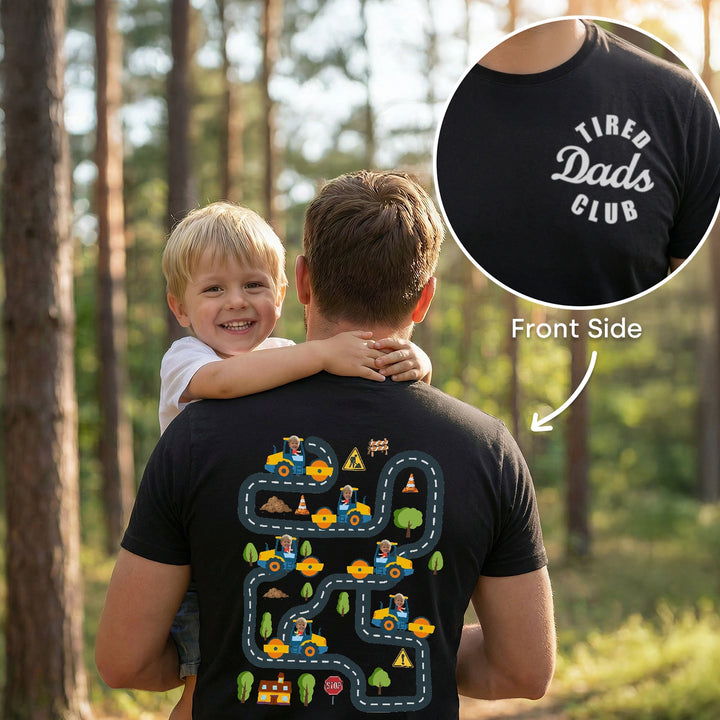 Personalized T-Shirt "Car Track"
