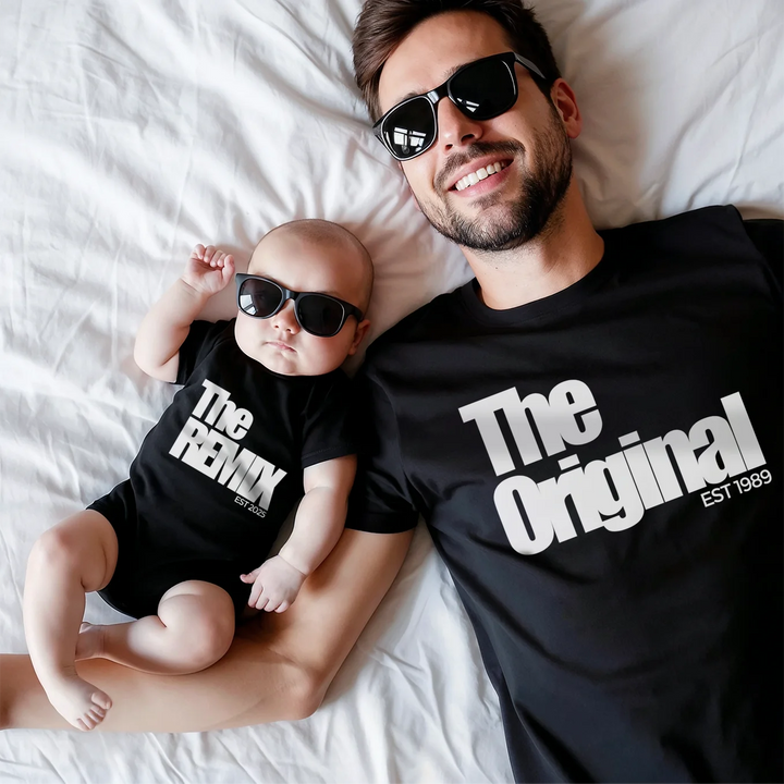 Personalized Partnerlook "The Original & The Remix"