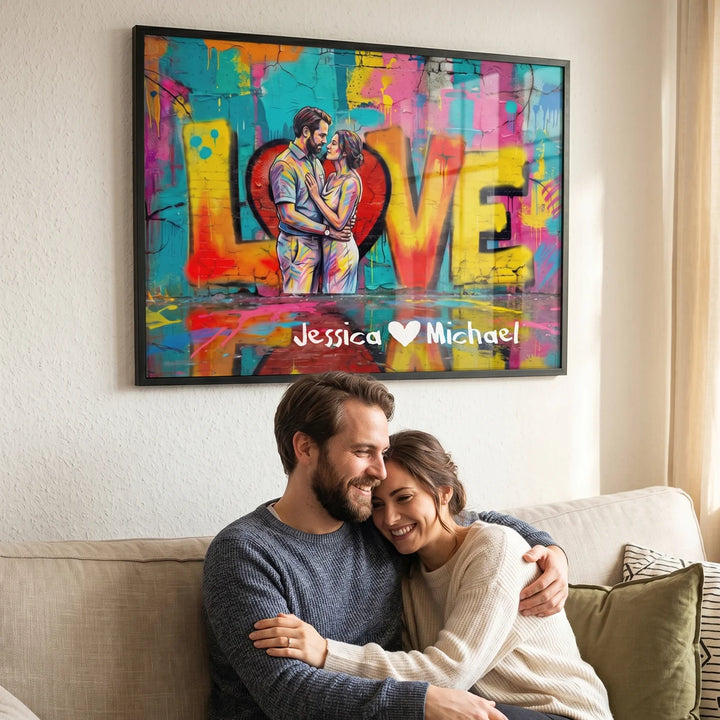 Personalized Poster "Couple Love"