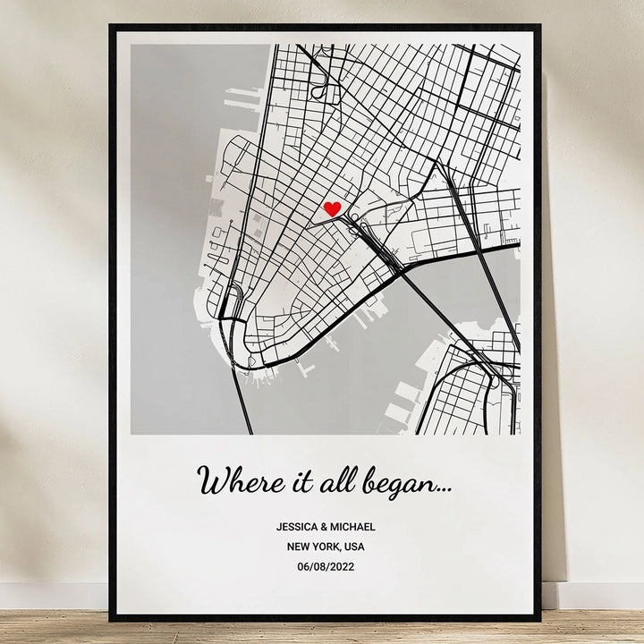 Personalized Poster "Where It All Began"