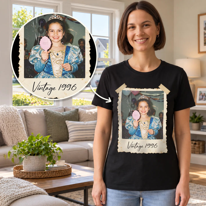 Personalized T-Shirt "Photo Vintage"