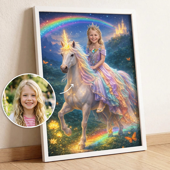 Personalized Children's Poster "Princess"