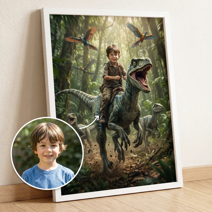 Personalized Kids Poster "Dinosaur"