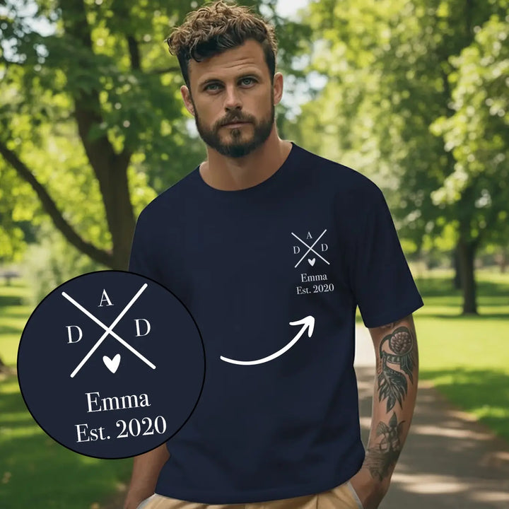 Personalized T-Shirt "DAD"