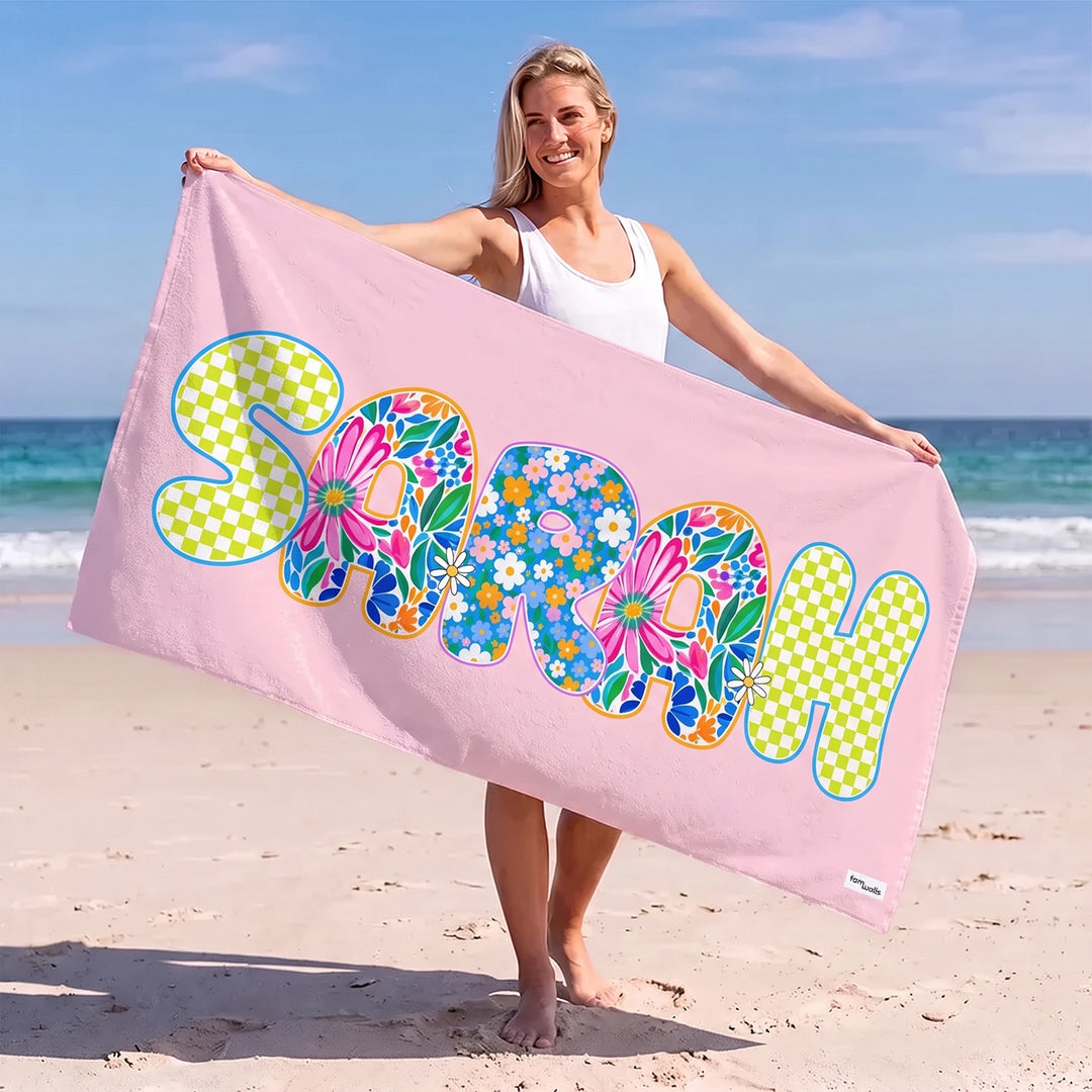 Personalized Bath Towel “Name”