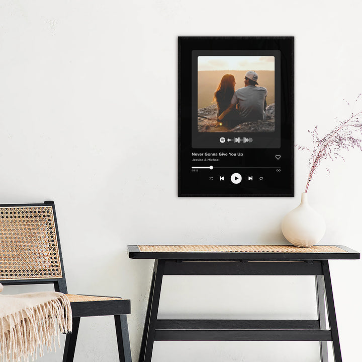 Personalized Music Poster "Favorite Song"