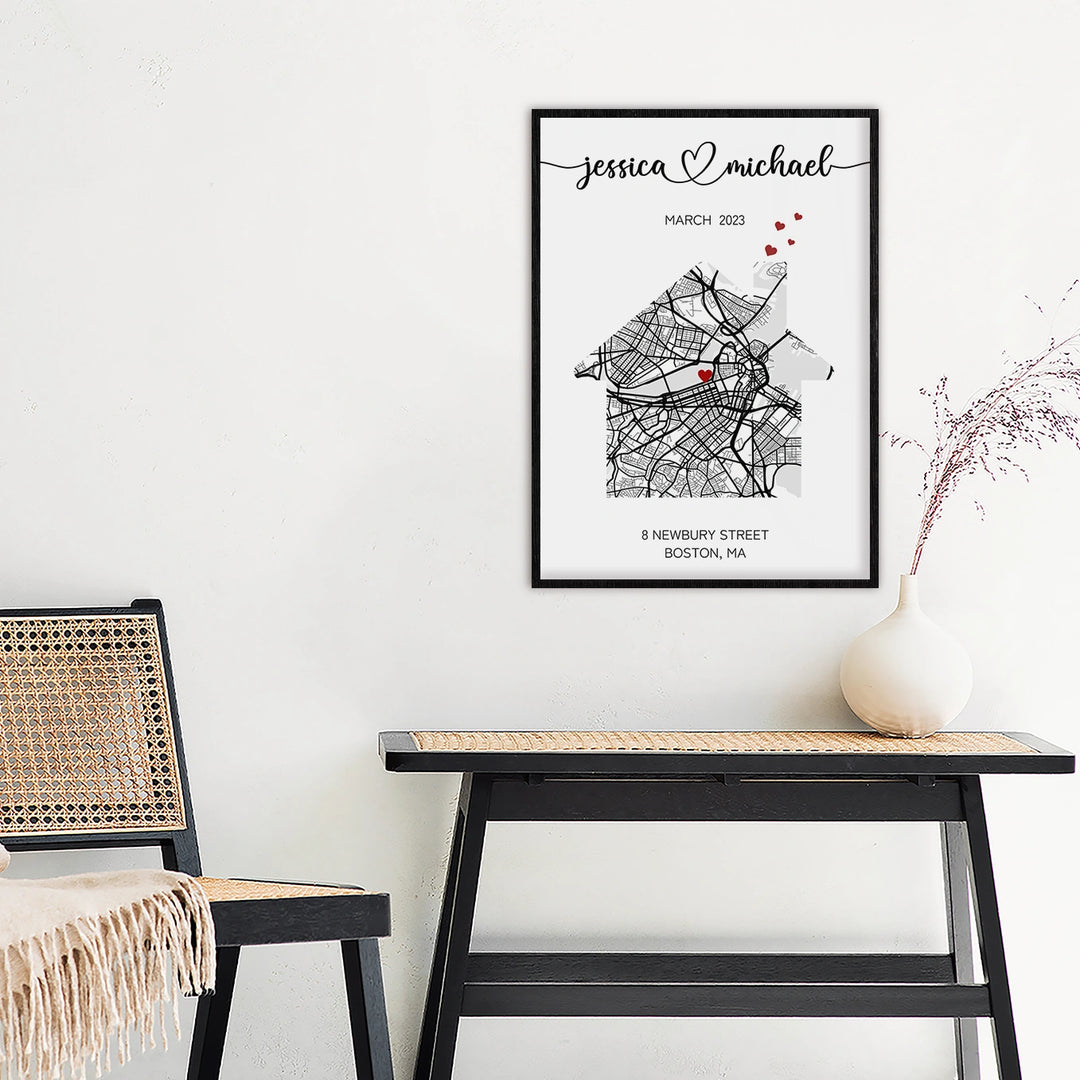 Personalized Poster "Our Home"