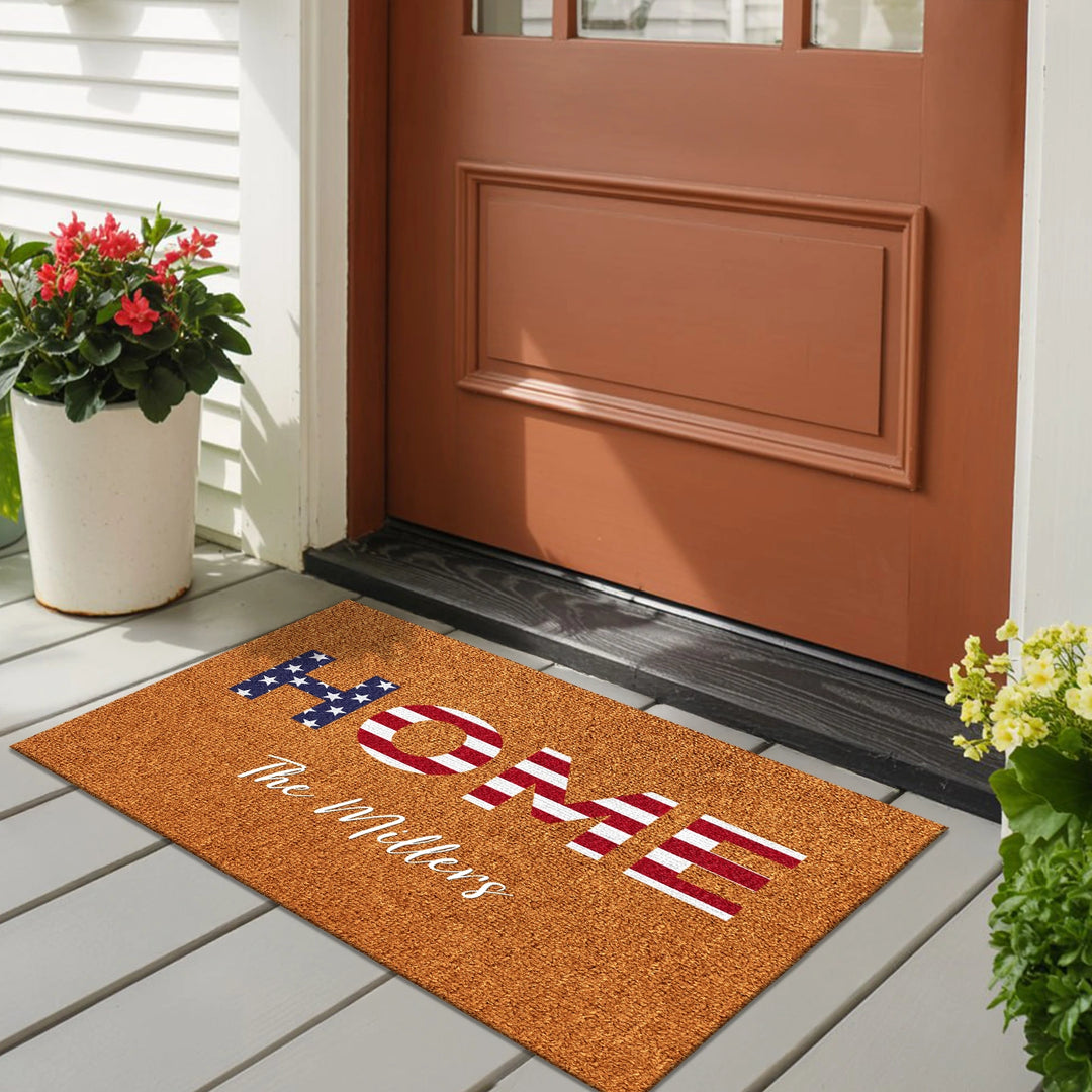 Personalized Doormat “HOME”