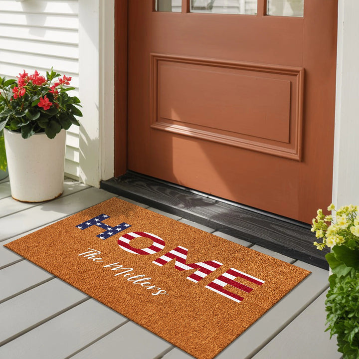 Personalized Doormat “HOME”