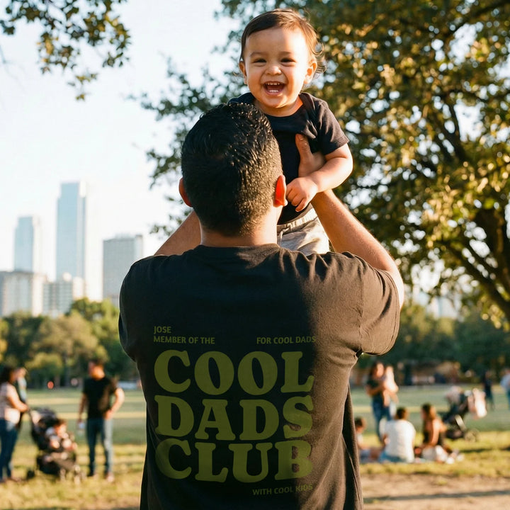 Personalized Oversized Shirt "Cool Dads Club"