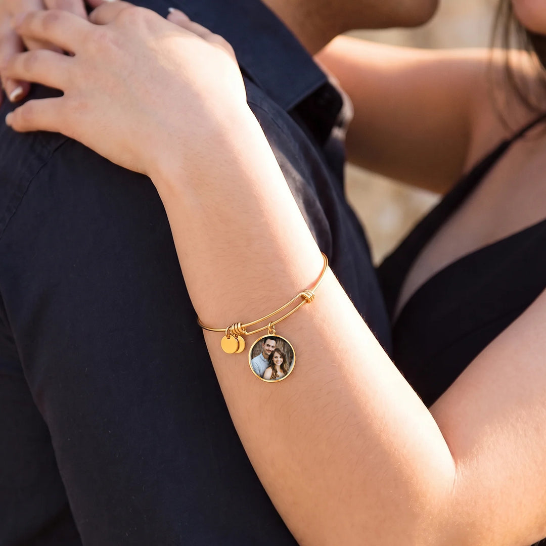 Personalized Bracelet "Photo Circle"