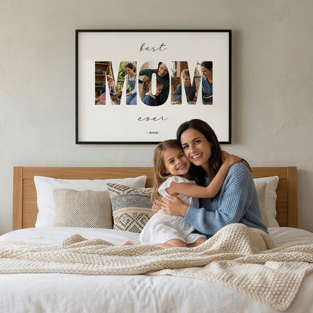 Photo Poster "Mom Word"
